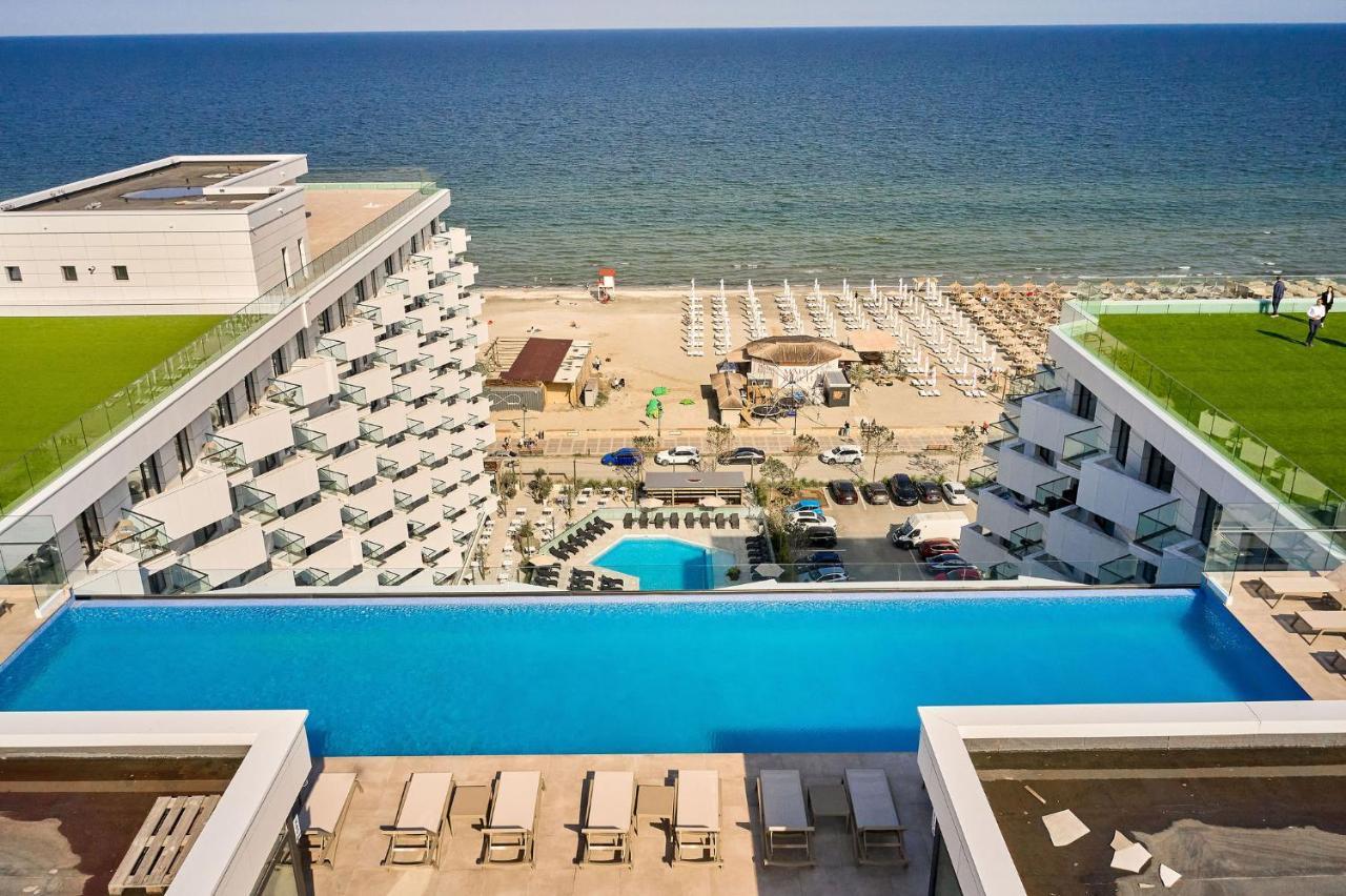 Studio Cornelia Seaview Spa&Pool In Infinity Beach Resort Mamaia Exterior foto